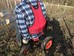 chariot pour le travail dans les vignes