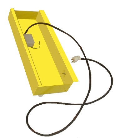 Meuble luminaire prise haute